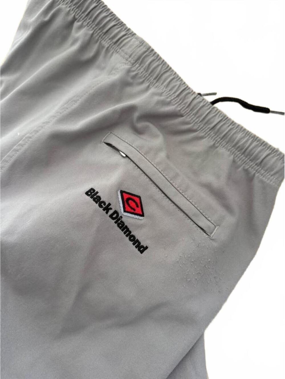 Men’s Vintage Black Diamond Drawstring Climbing Pants M